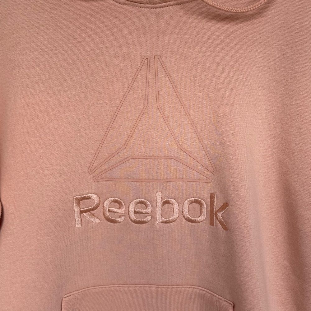 Reebok Oversized Light Coral Hoodie — Fits Like Medium-EUC - Picture 6 of 13